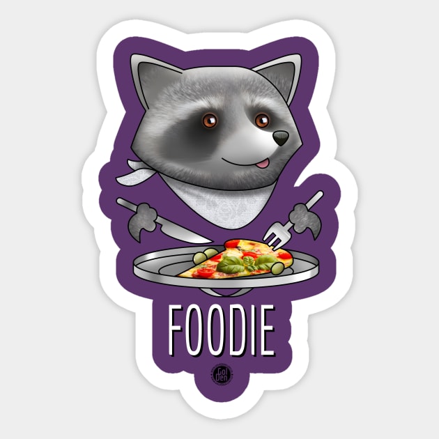 Foodie Sticker by goldengallery